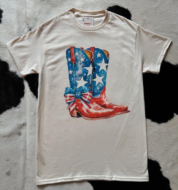 USA Boots Graphic Tee