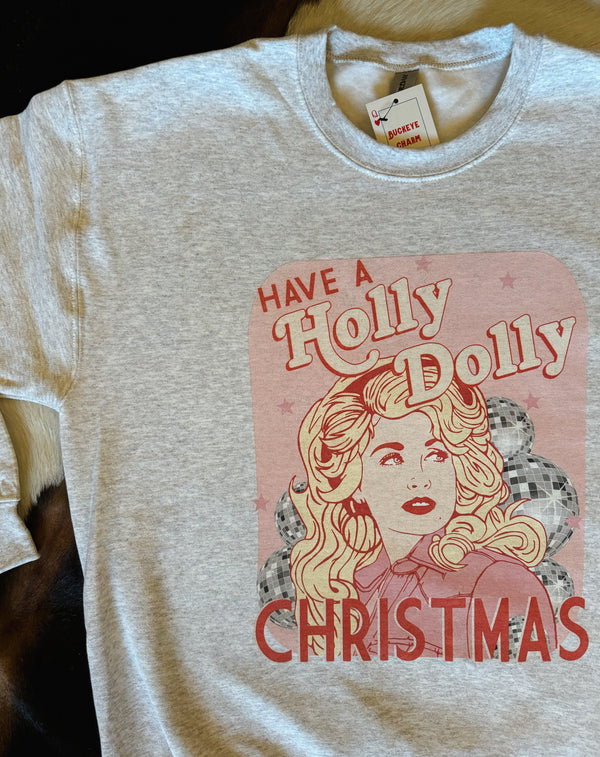 Have a Holly Dolly Christmas Crewneck