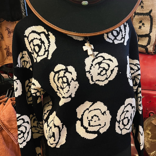 Black Rose Sweater