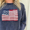 American Flag Sweater