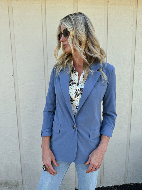 Cornflower Blue Blazer