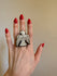 Bone Thunderbird Statement Ring