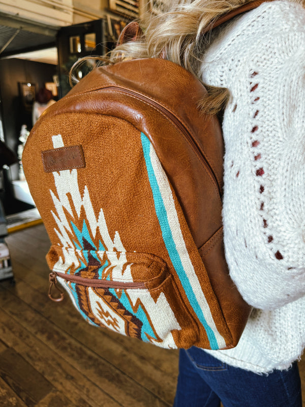 Wrangler backpack  - Brown