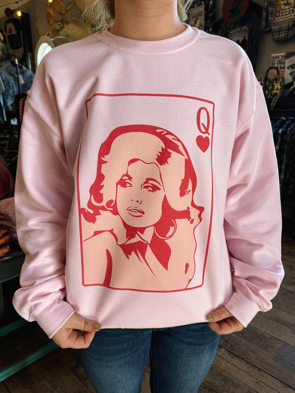 Queen of Hearts Crewneck